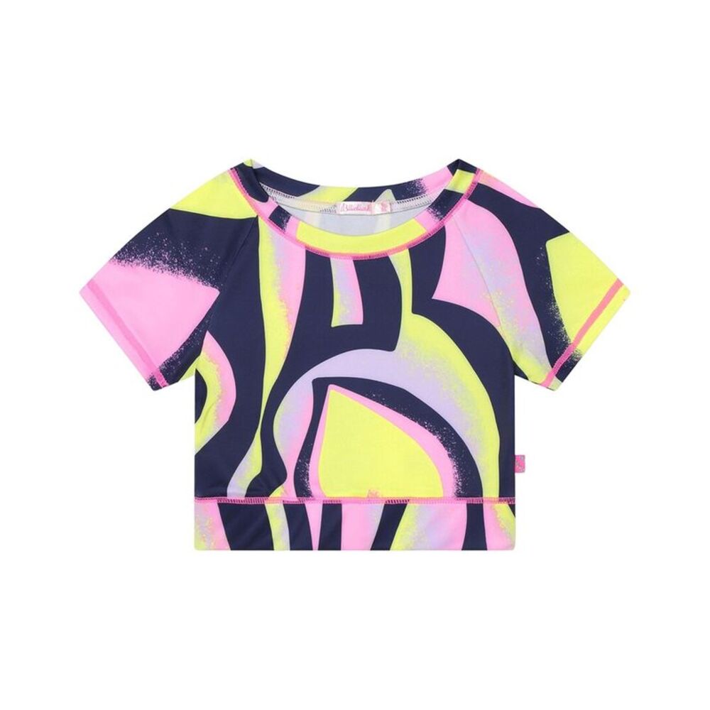 Billieblush Girls  Print T-Shirt, Purple